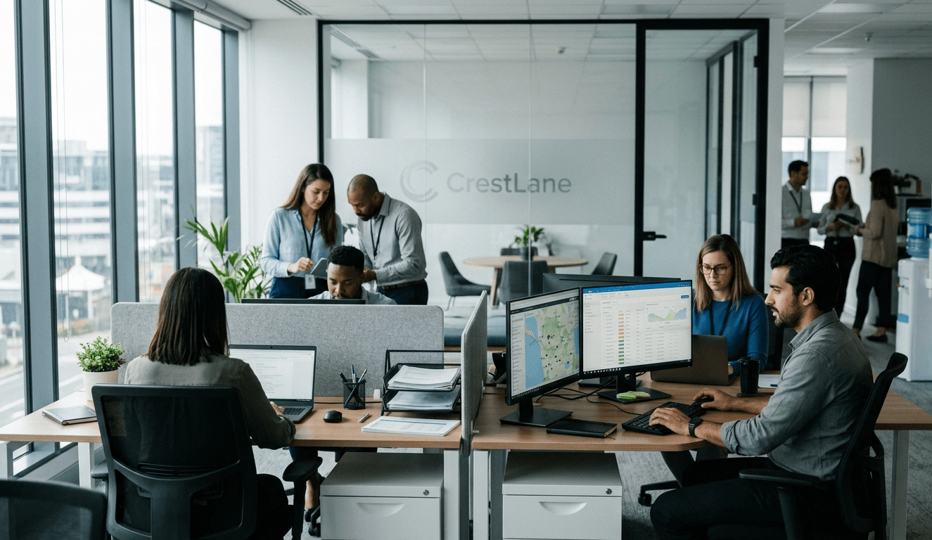 CrestLane logistics showcase